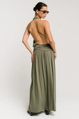 Mia Halter Maxi Dress